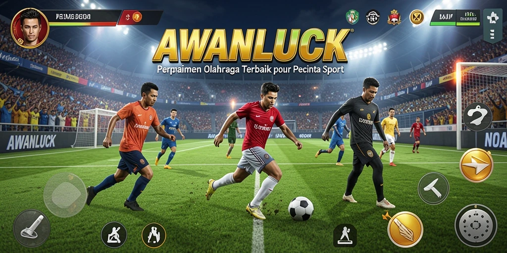 Tampilan gameplay seru dan interaktif di AWANLUCK.