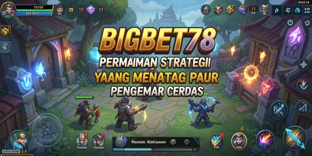 Screenshot gameplay BIGBET78 yang menunjukkan strategi seru dan menegangkan.