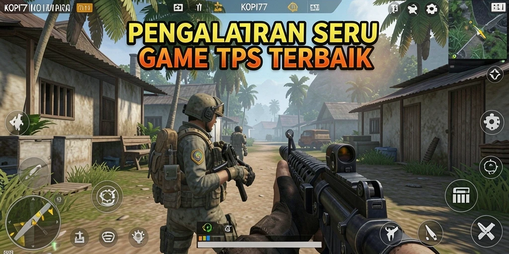 Tampilan gameplay seru dan mendebarkan di KOPI77.