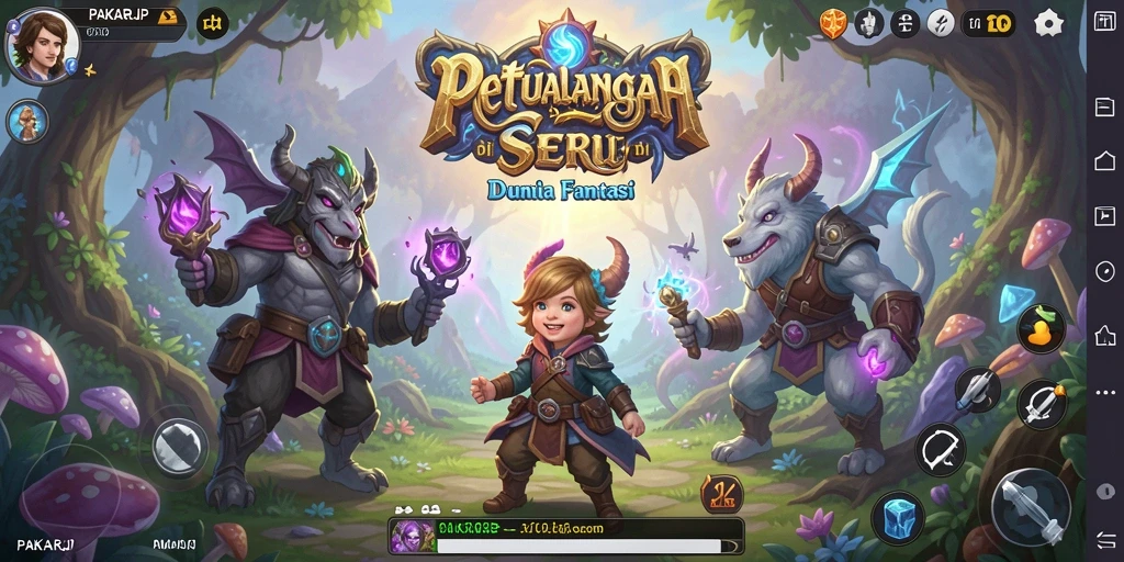 Tampilan gameplay PAKARJP yang menegangkan dan mendebarkan.