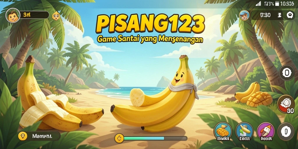 Screenshot gameplay PISANG123 yang menampilkan aksi seru dan santai.