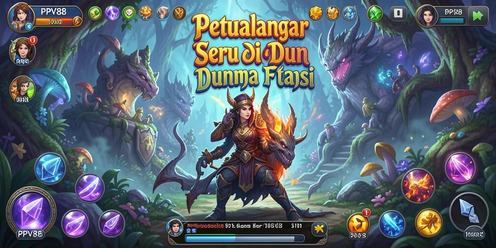Tampilan gameplay seru PPV88 yang penuh petualangan.