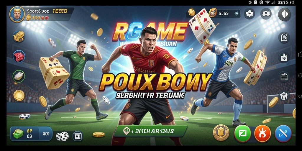 Tampilan menarik saat bermain RPGAME dengan taruhan Sportsbook.