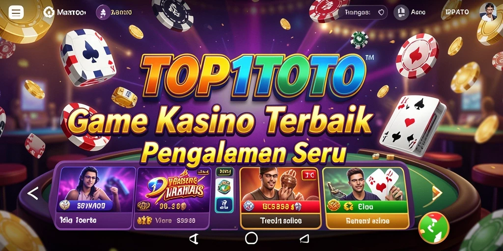 Tampilan gameplay menarik dari TOP1TOTO dalam bermain Kasino.